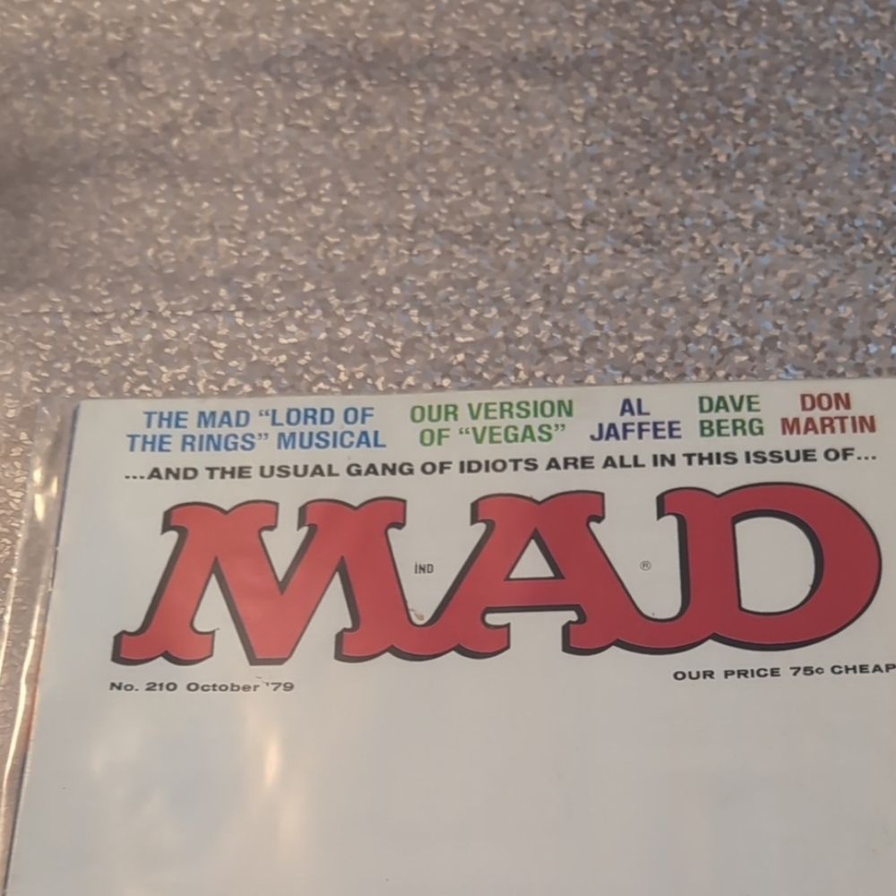 Mad Magazine No. 210 Oct 1979